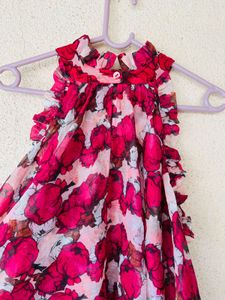 Beautiful Floral Print Dress