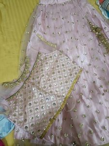 Size 30 Party Wear Lehenga For Girls