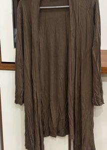 Long Brown Cardigan
