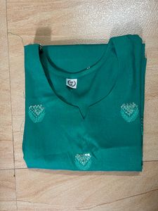 Gorgeous Sea Green Shinning Kurta
