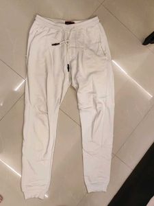 White Joggers