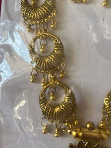 Ganesha Pendant Necklace &amp; Earrings Set