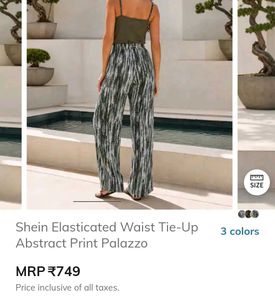 Stylish Printed Wide-Leg Pants