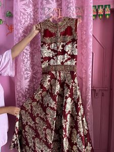 Long Ethnic Gown Size-M