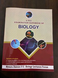 2nd puc karnataka board- biology handbook 🐞