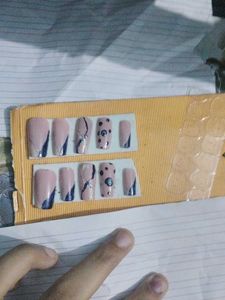 Designer French Tip Press-On Nails