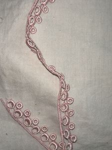 Pink Tassel Dupatta Trims