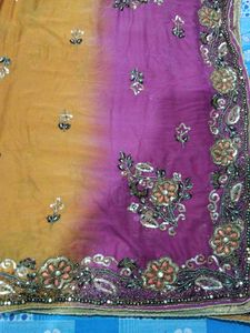 Embellished Ombre Saree