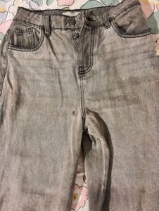 Wide Leg Denim Jeans