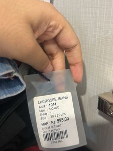 Light Wash Denim Capri Pants