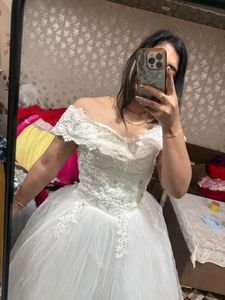 Beautiful White Bridal Gown🦋❤️🎀