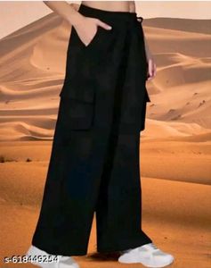 Black Cargo Pants