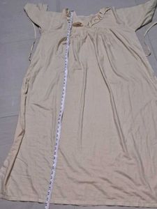 Beige Cotton Kurta of 1