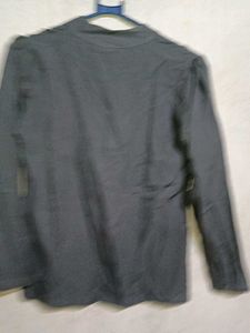 Classic Grey Long Sleeve Top