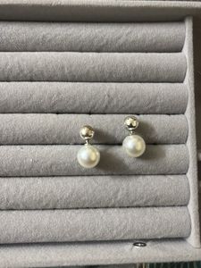 Elegant Pearl Ball Earrings