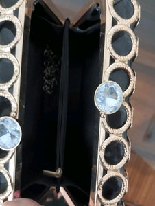 Black Stone Clutch