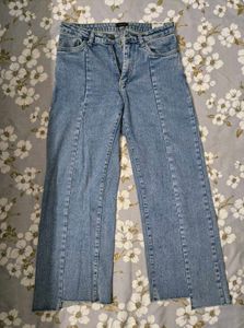 Light Wash Wide Leg Jeans