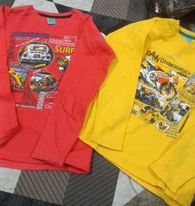 Cute Boys Long Sleeve  woolen T-Shirts Pack