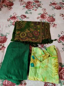 Stunning handloom cotton suit set