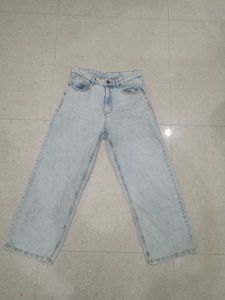 Light Wash Wide Leg Jeans