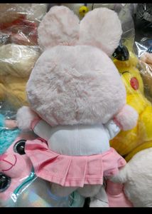 Combo Of Kawaii Cartoon Rabbit Plush Doll