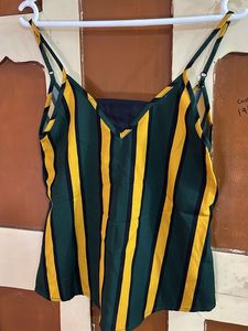 Stylish Striped Camisole Top