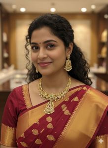 Exquisite Gold-Plated Necklace &amp; Earring Set