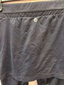 Black Skirted Leggings