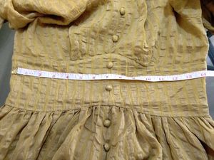 KOREAN/Chinese Yellow Midi Dress