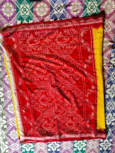 Yellow &amp; Red Sari