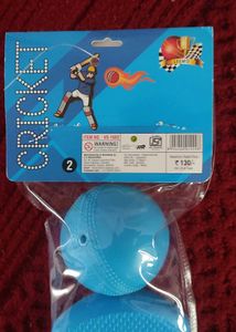 New Kids' Cricket Bat &amp; Ball Set