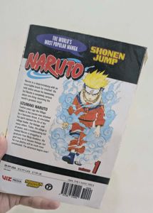 Naruto Vol 1 Manga