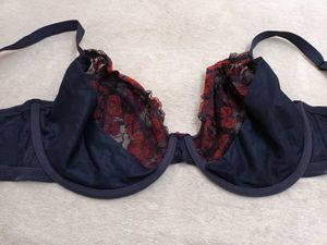 Floral Print Underwire Bra 36F