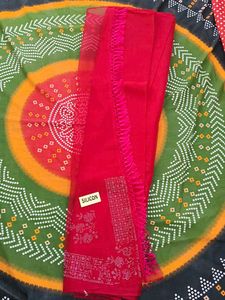 Gorgeous Red Embellished Dupatta
