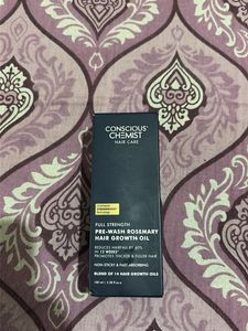 Conscious Chemist Rosemary Hair Growth Oil