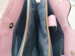 Fancy Hand /Shoulder Bag/Purse With Poppom &amp; Strap