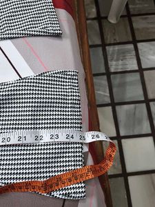 Flared Houndstooth Pants