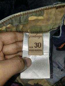 Indigo Fadings Navy Blue Denim Jeans | Waist 30