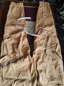 Men's Tan Cargo Pants