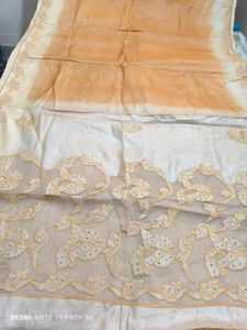 Vintage pure Tussar Silk Saree