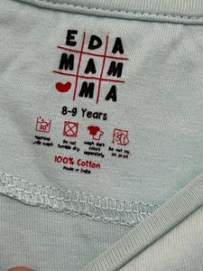 Ed A Mamma Tshirt 6-8 Yrs