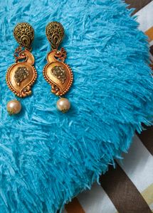 Peacock Design Necklace Set