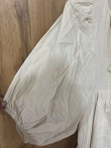 Flowy Beige Maxi Dress