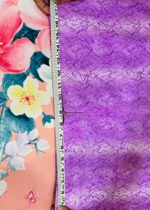 Vibrant Purple Snake Print Flared Pants