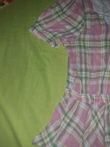 Chic Plaid Wrap Top with Lace Detail