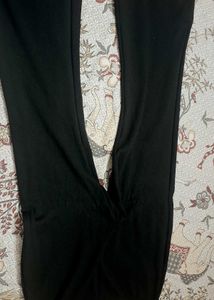 Black Flared Pant