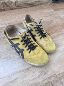 Vintage Yellow Onitsuka Tiger Sneakers