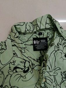 The Souled Store - Sea Green Beach/Holiday Shirt