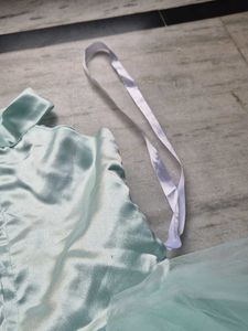 Stunning Teal Tulle frock 5 year girl