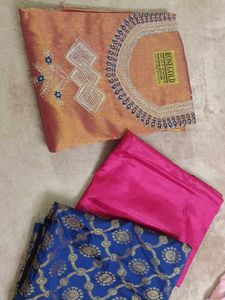 Rosegold Embroidered Kurta Set